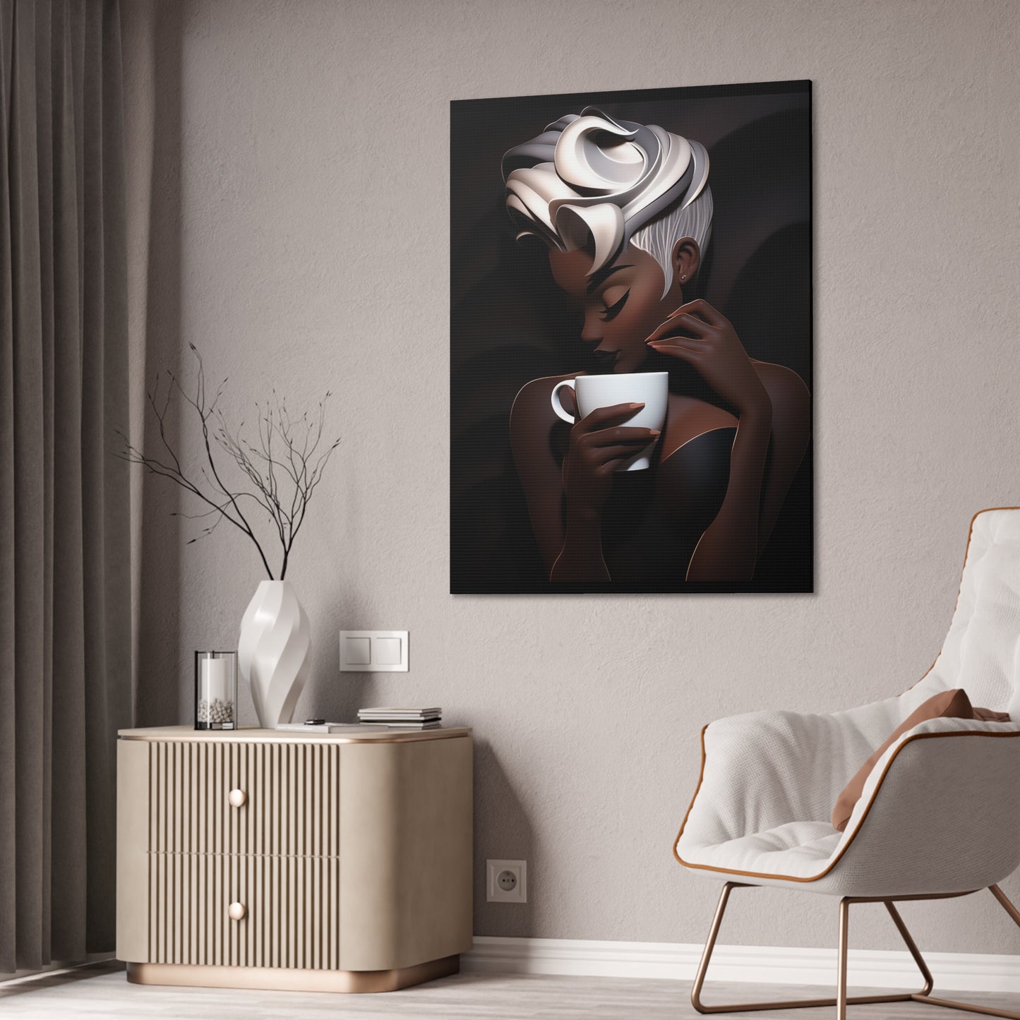 Piccolo Latte - Canvas Stretched, 0.75"