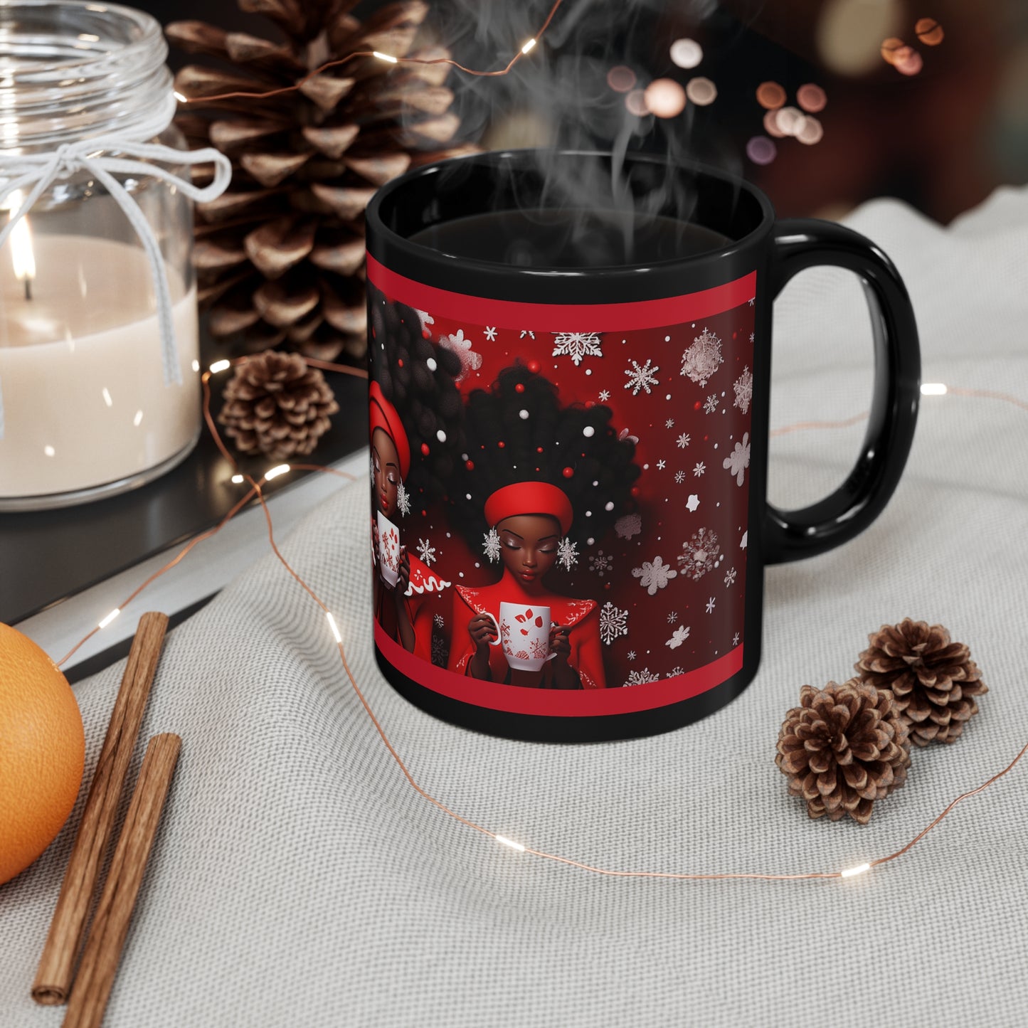 Iced Mocha - 11oz Black Mug