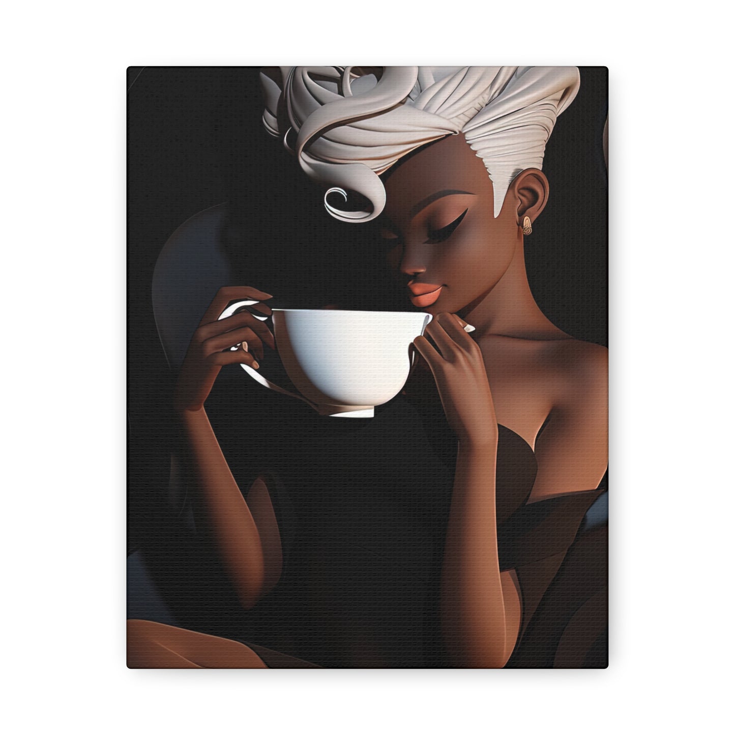 Iced Mocha Canvas Gallery Wraps