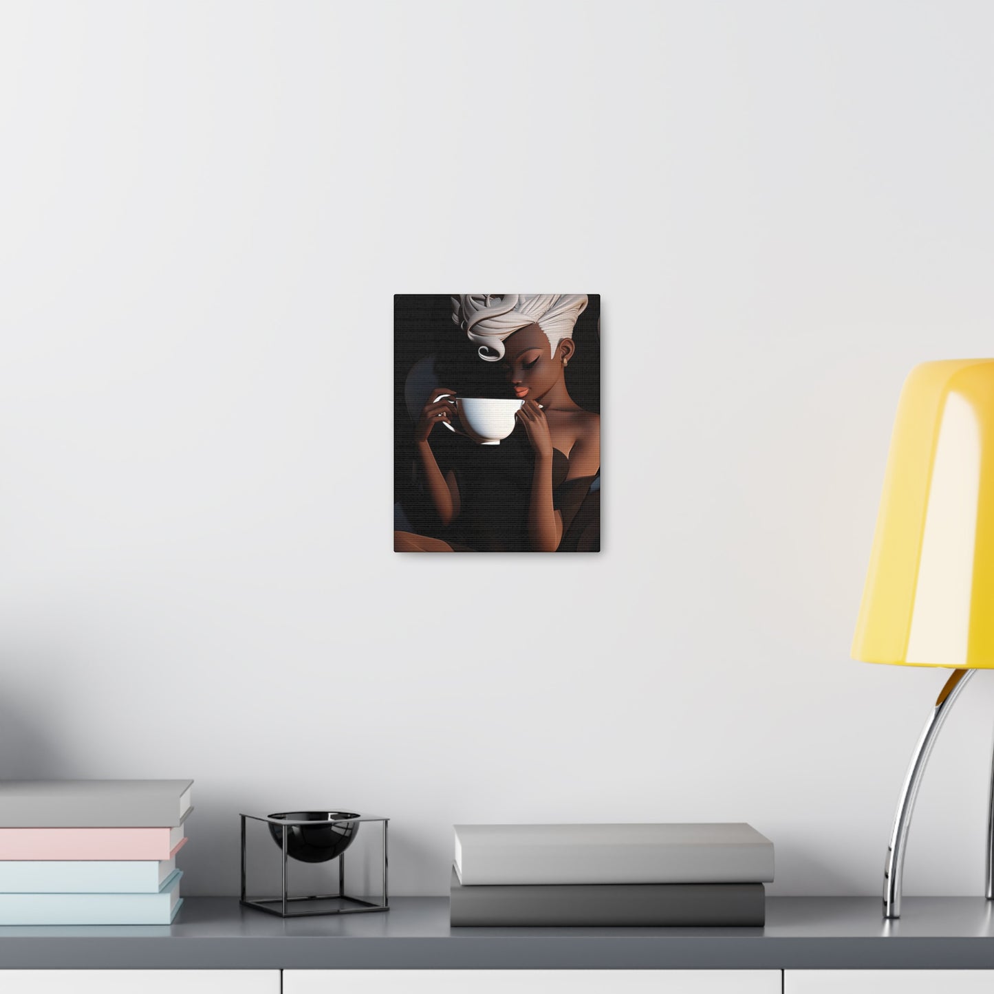Iced Mocha Canvas Gallery Wraps