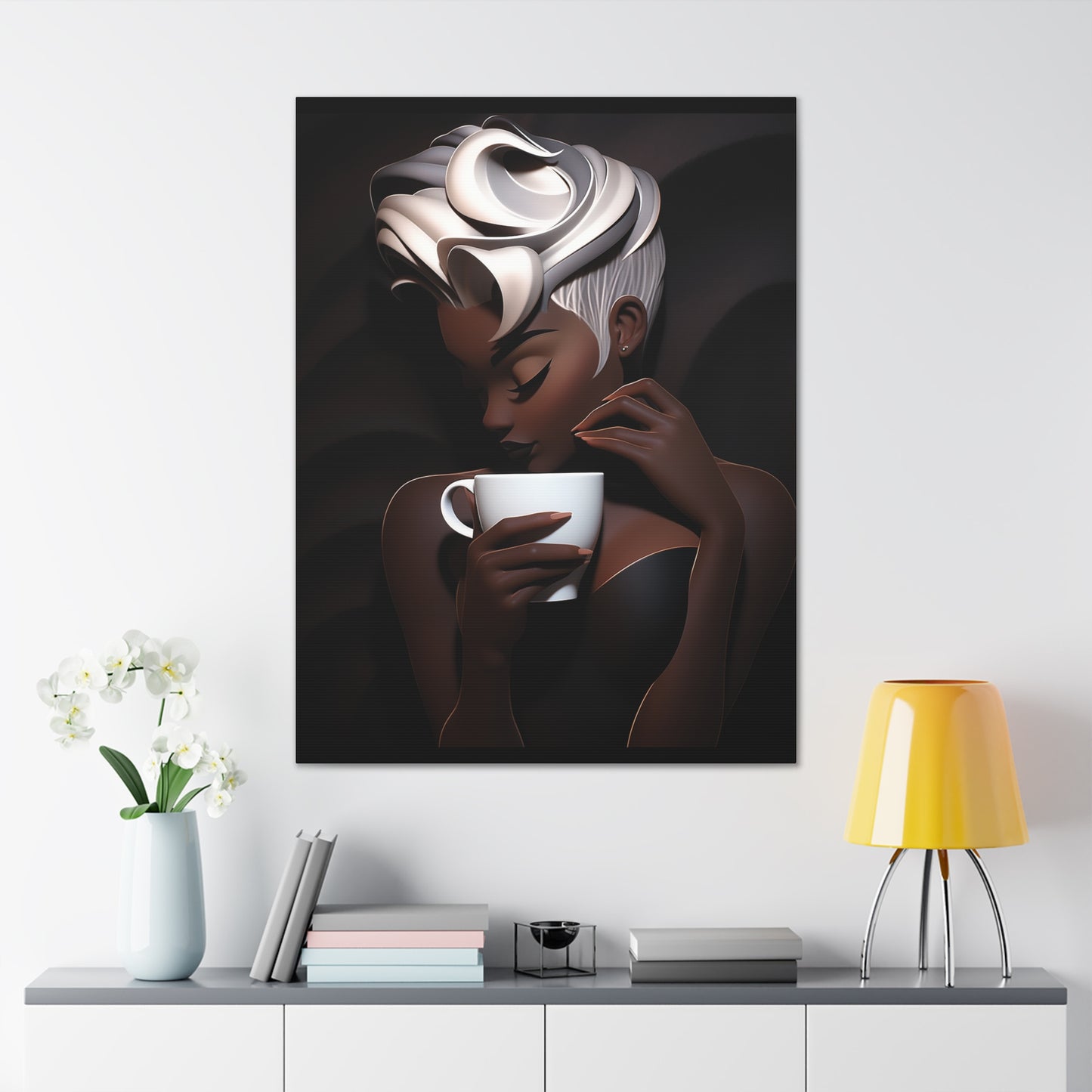 Piccolo Latte - Canvas Stretched, 0.75"