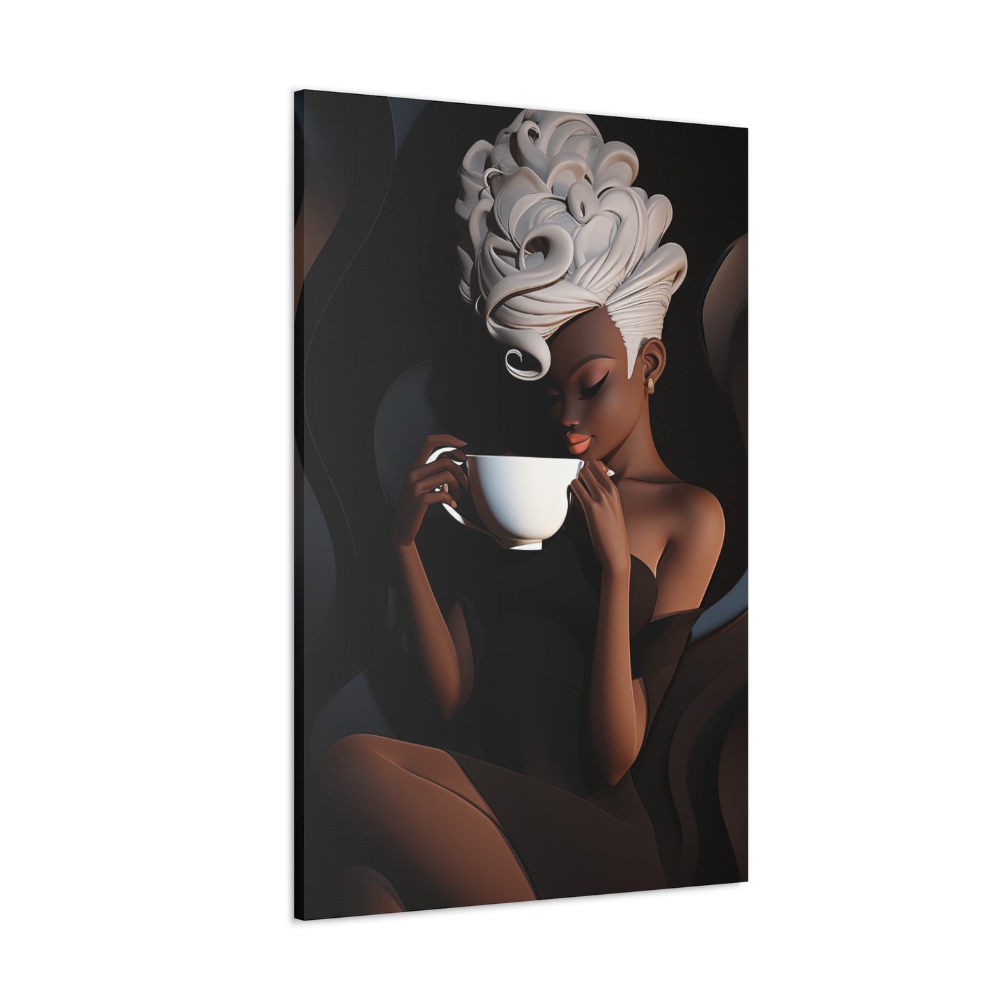 Iced Mocha Canvas Gallery Wraps