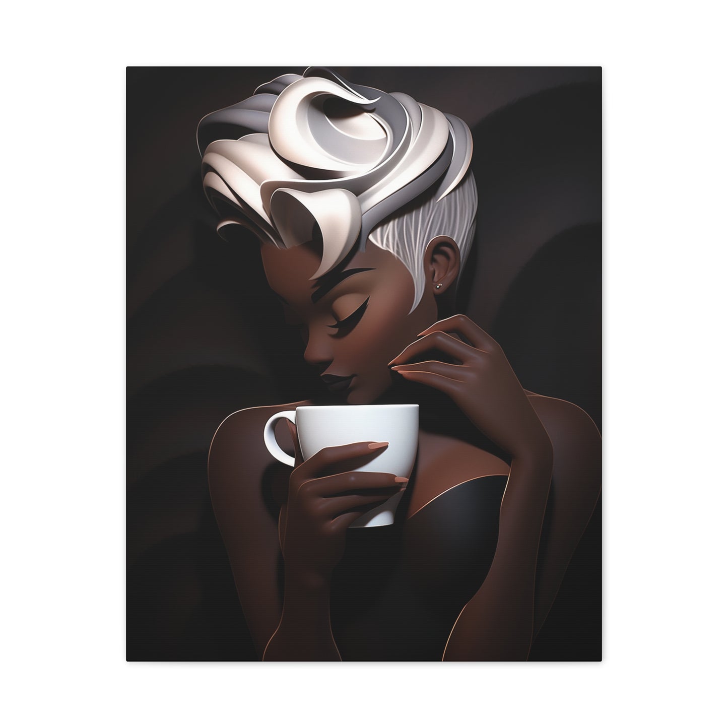 Piccolo Latte - Canvas Stretched, 0.75"