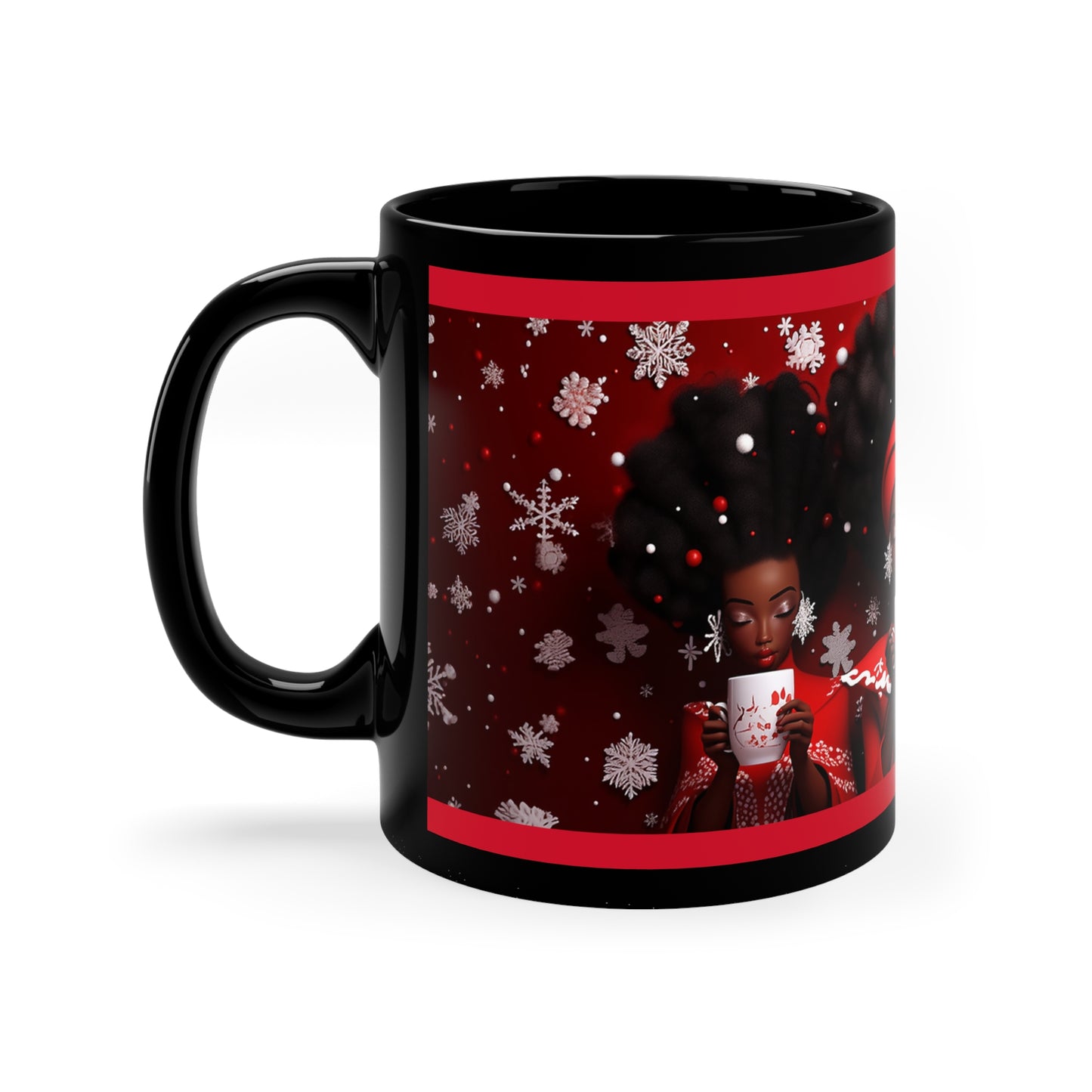 Iced Mocha - 11oz Black Mug
