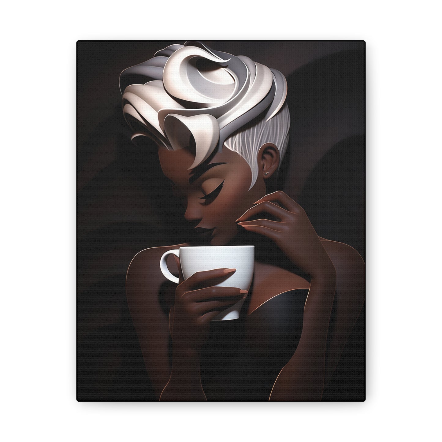 Piccolo Latte - Canvas Stretched, 0.75"