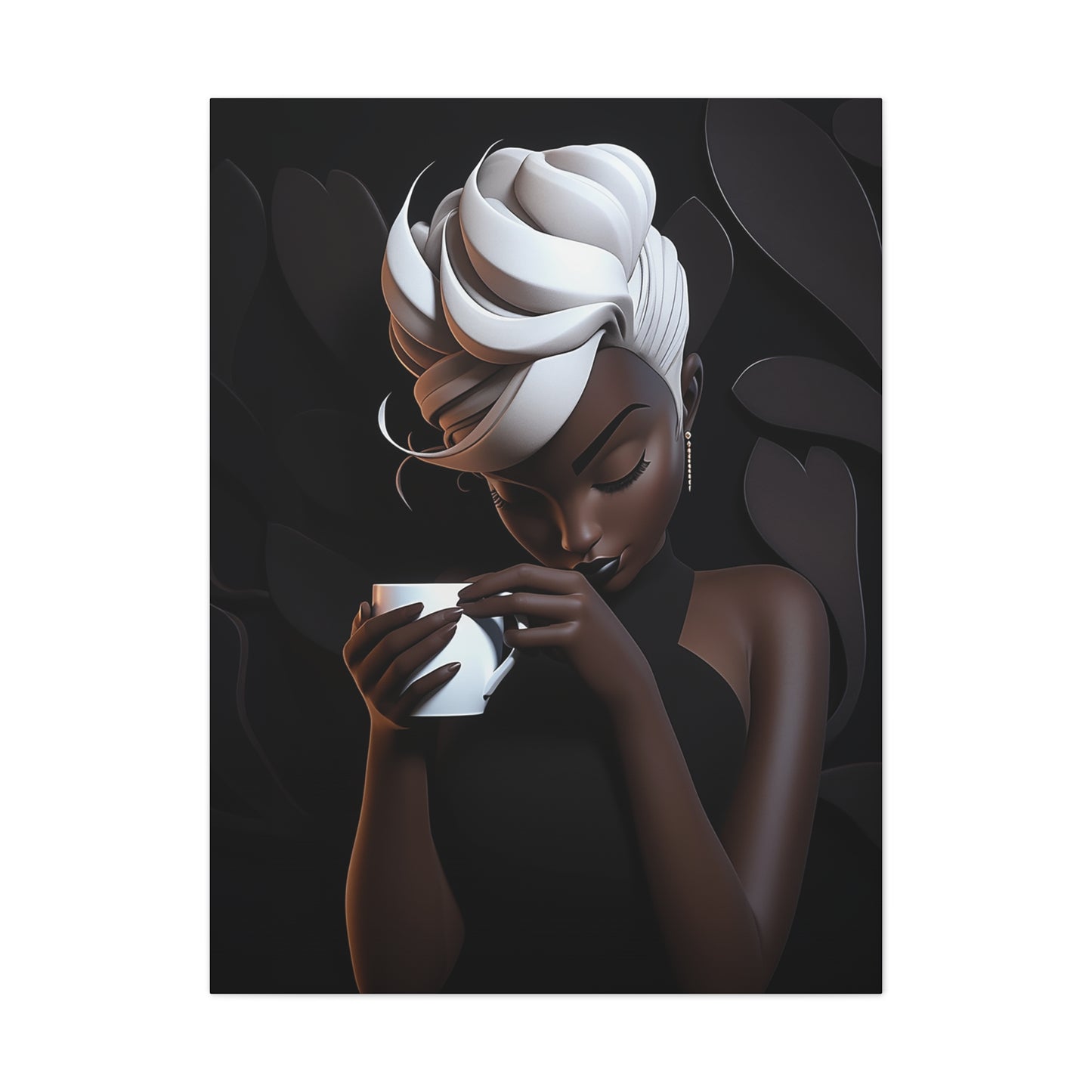 Caffé Mochachino Canvas Stretched, 0.75"