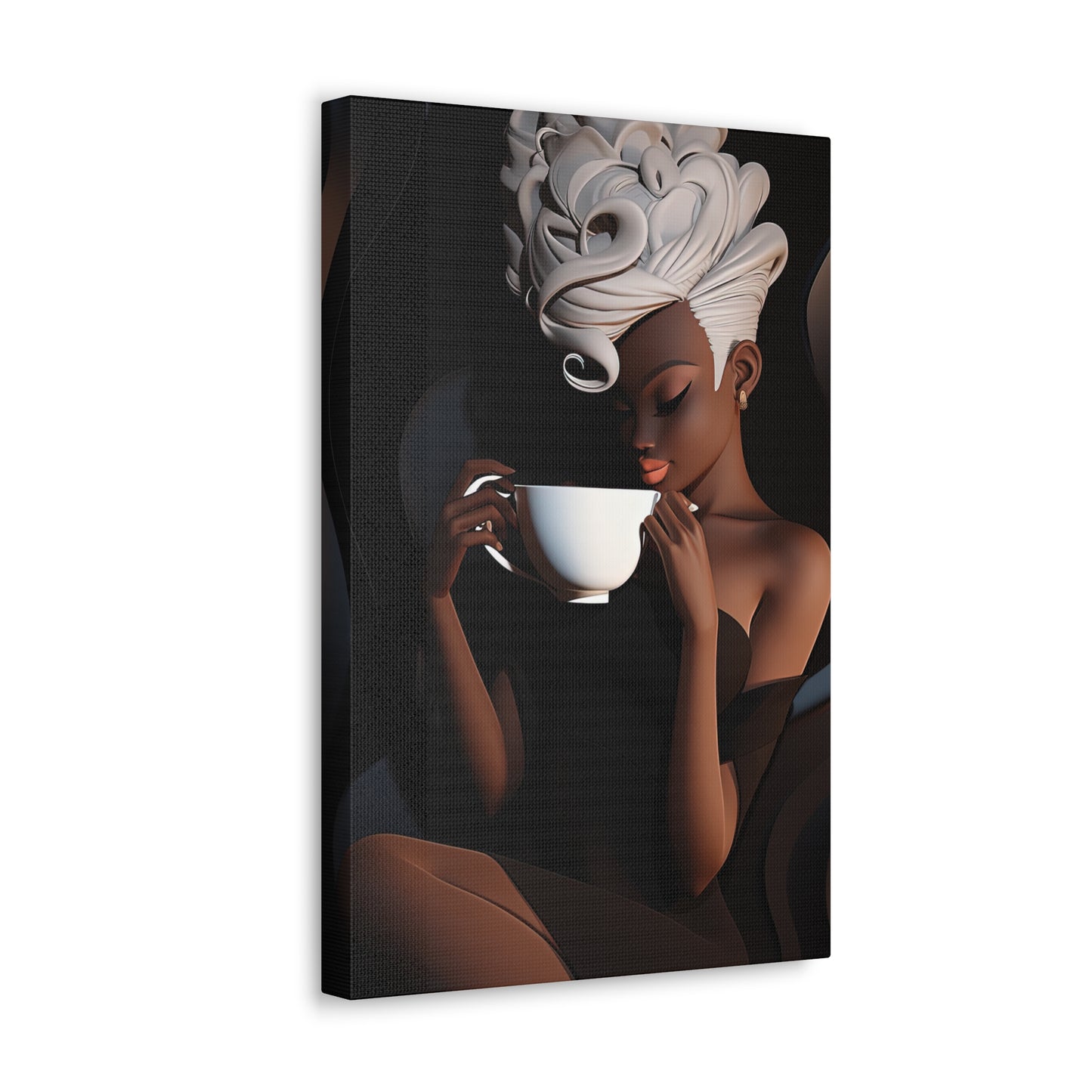 Iced Mocha Canvas Gallery Wraps