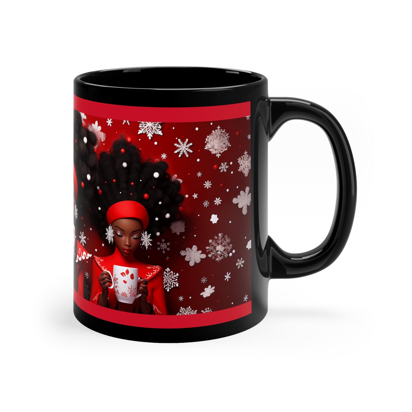 Iced Mocha - 11oz Black Mug