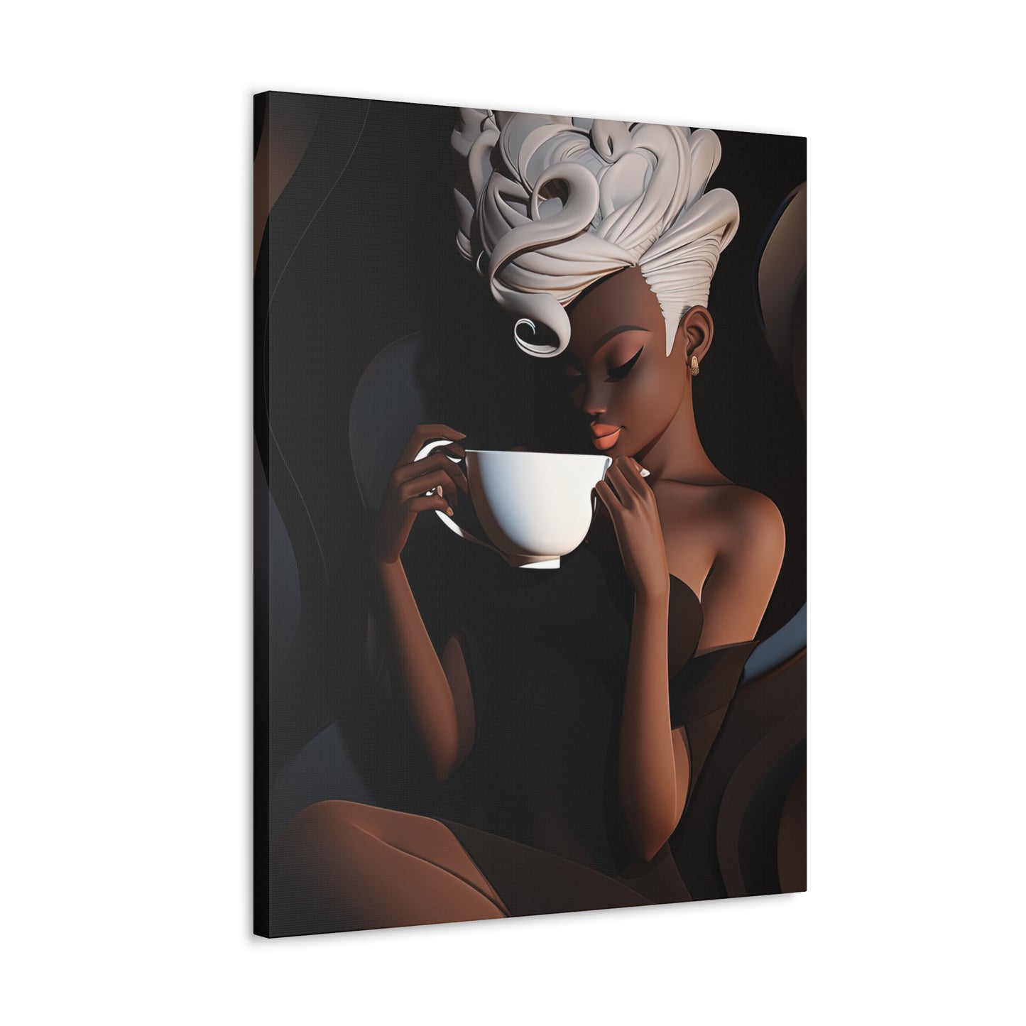 Iced Mocha Canvas Gallery Wraps