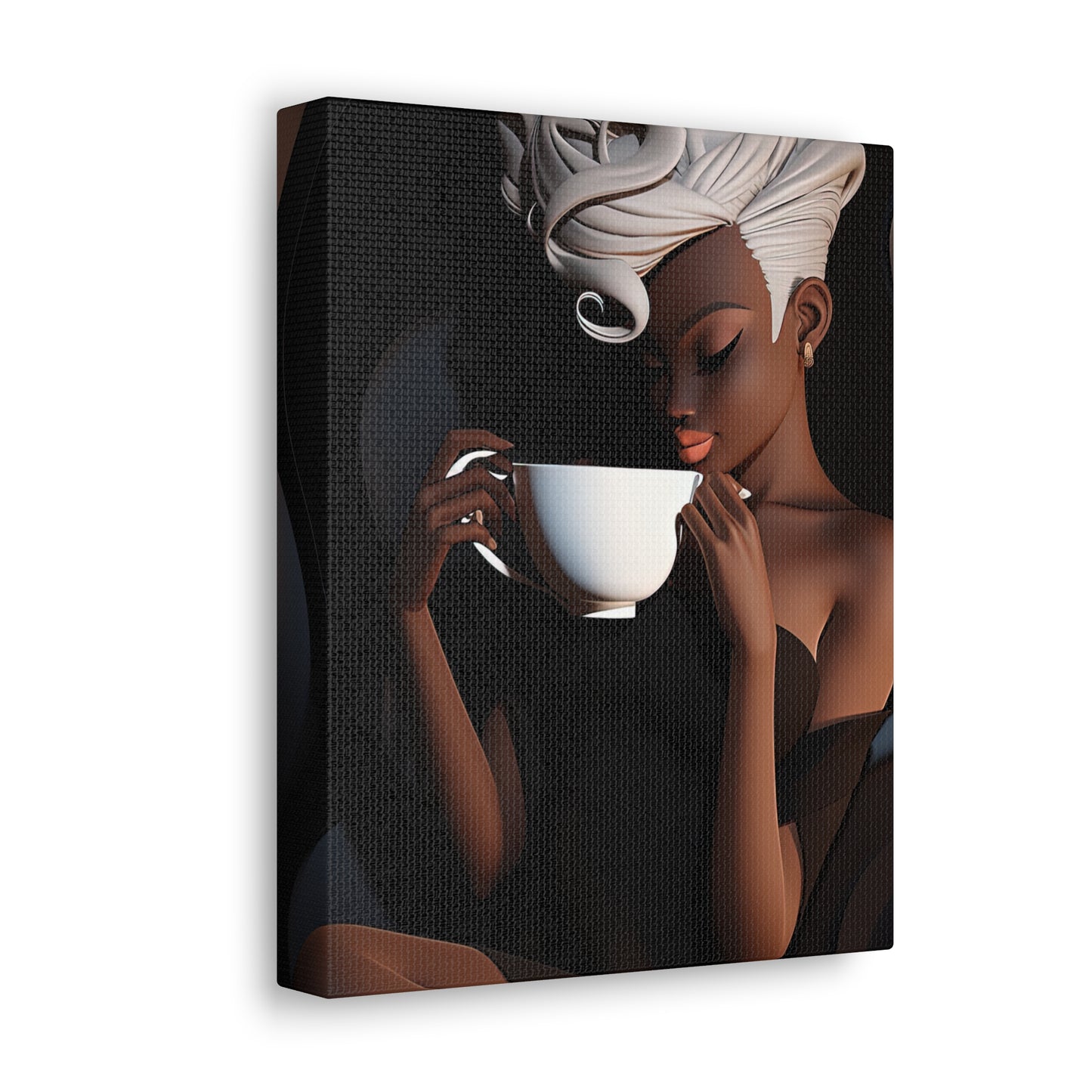 Iced Mocha Canvas Gallery Wraps