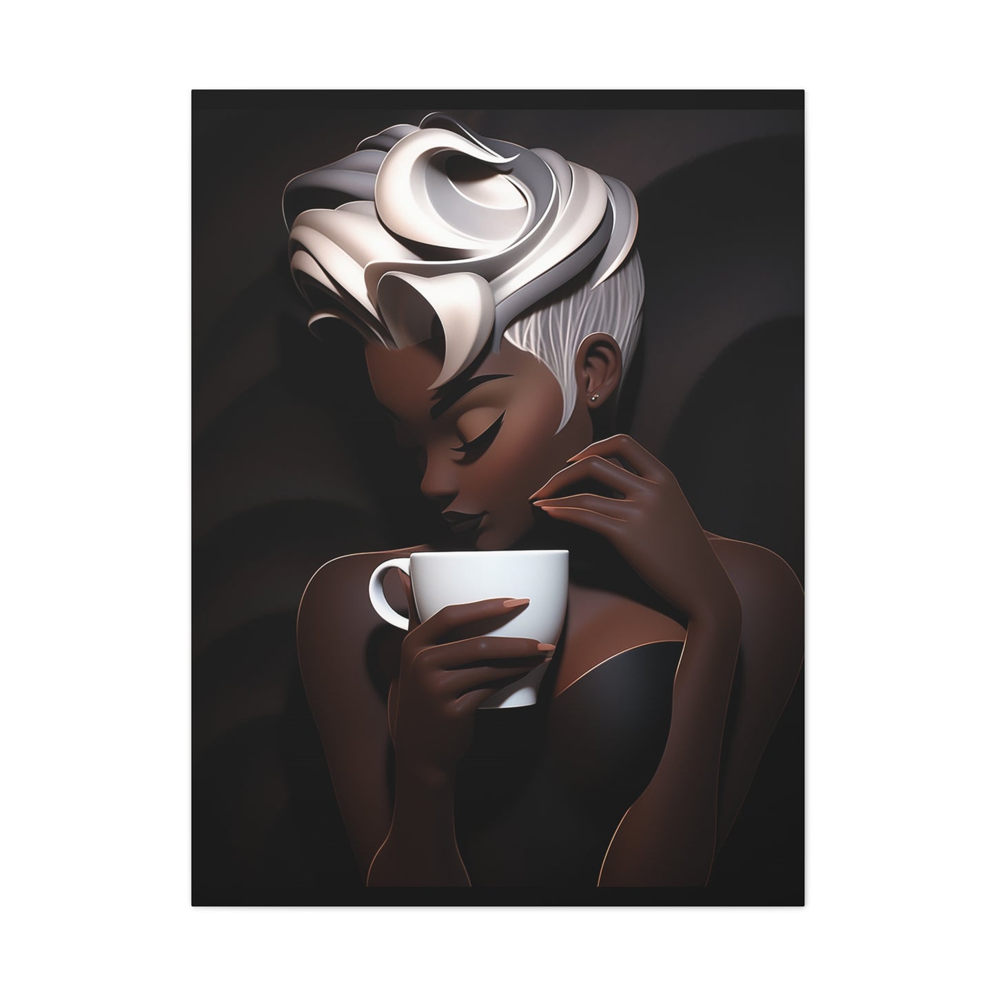 Piccolo Latte - Canvas Stretched, 0.75"