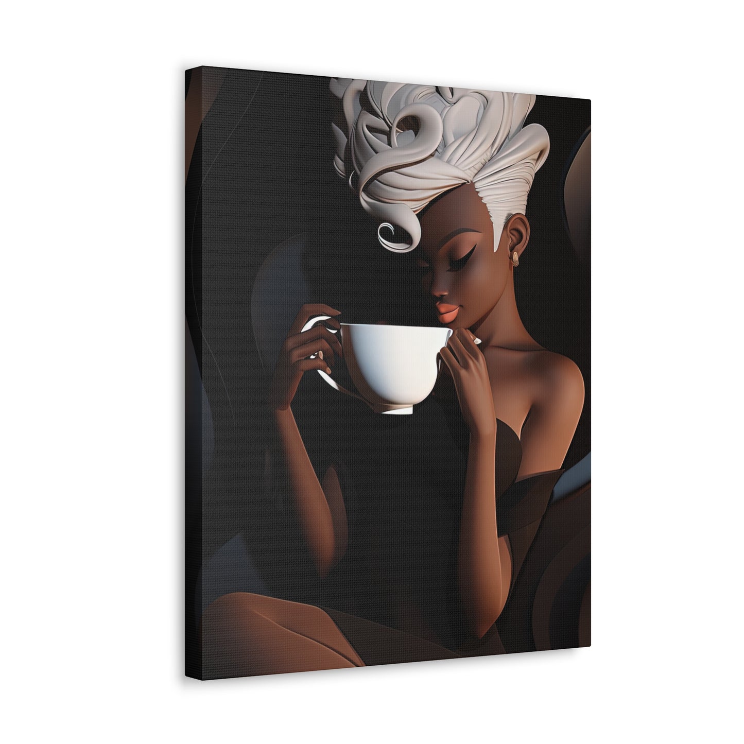 Iced Mocha Canvas Gallery Wraps