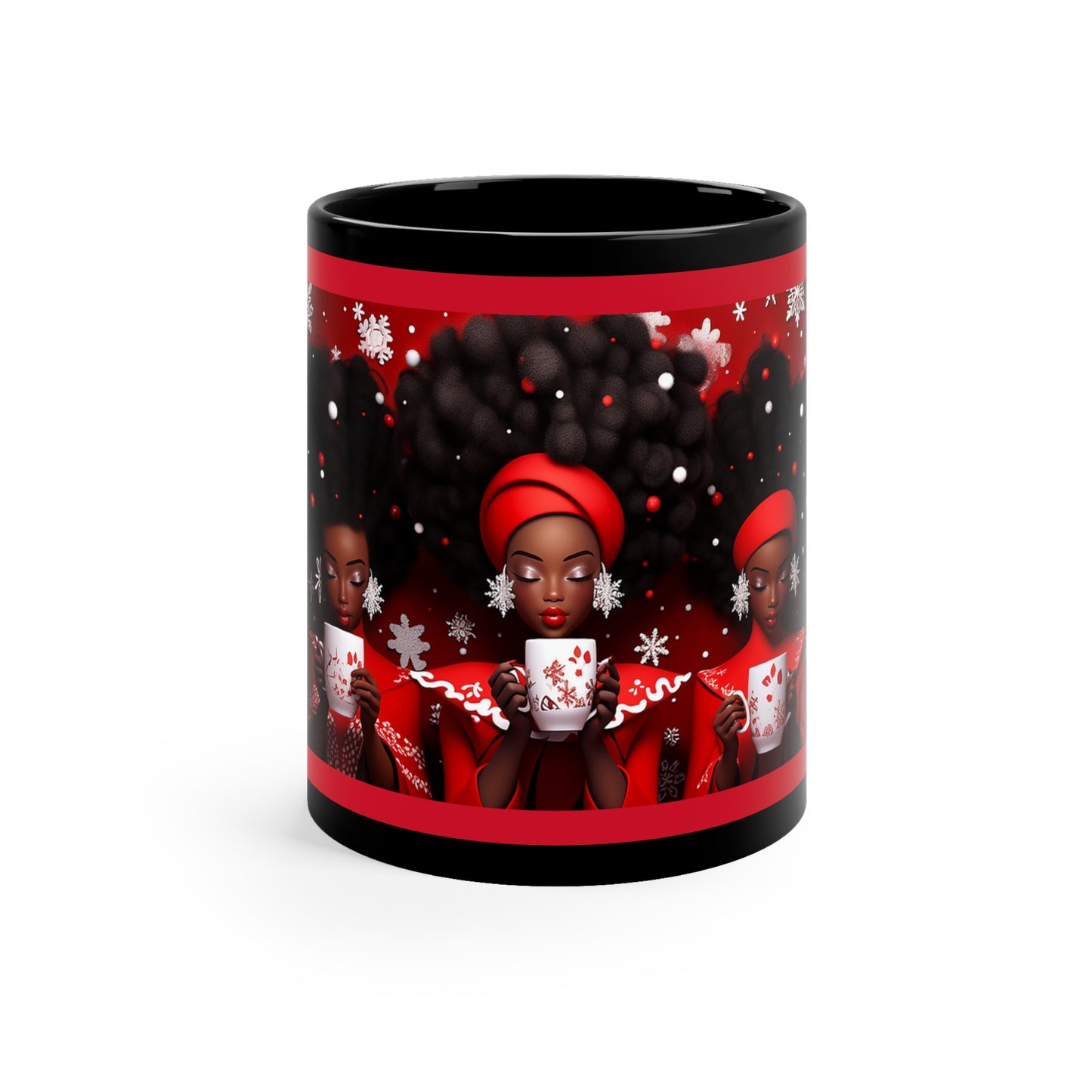 Iced Mocha - 11oz Black Mug