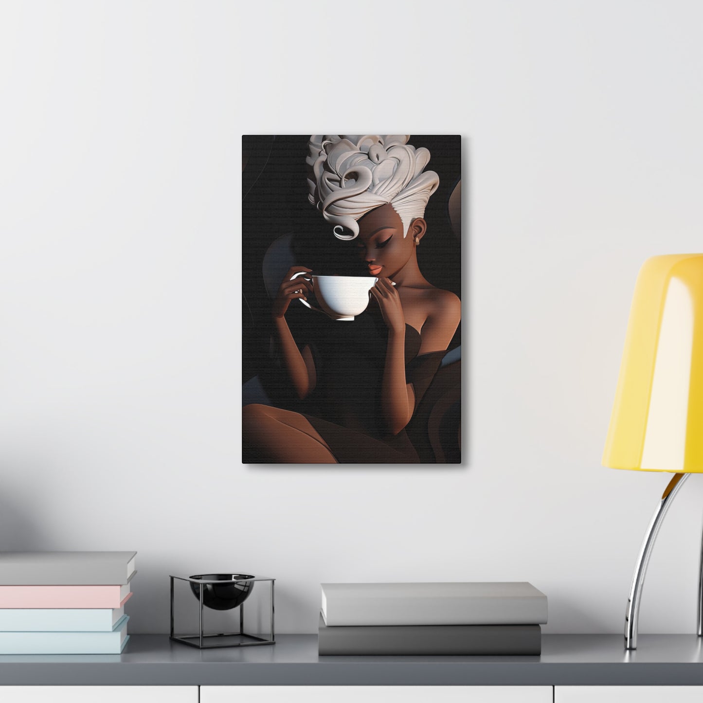 Iced Mocha Canvas Gallery Wraps