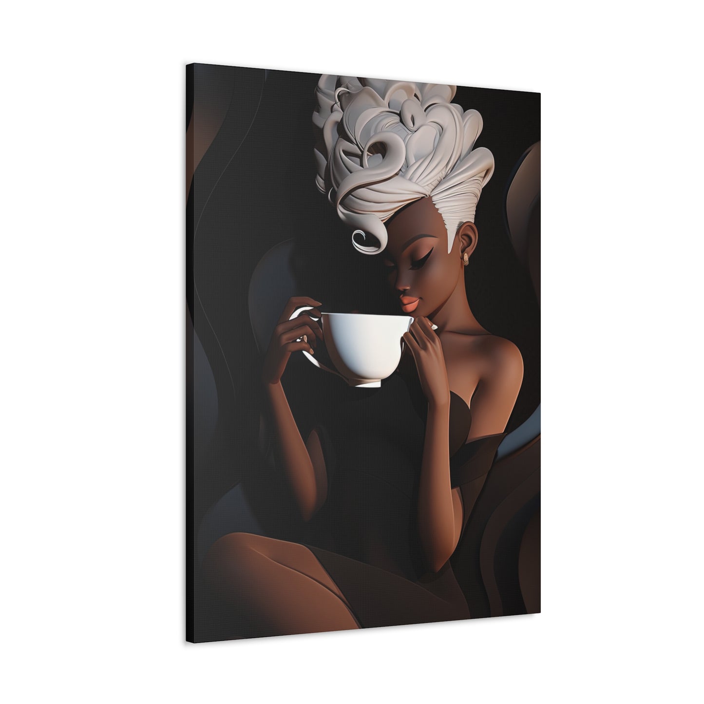 Iced Mocha Canvas Gallery Wraps