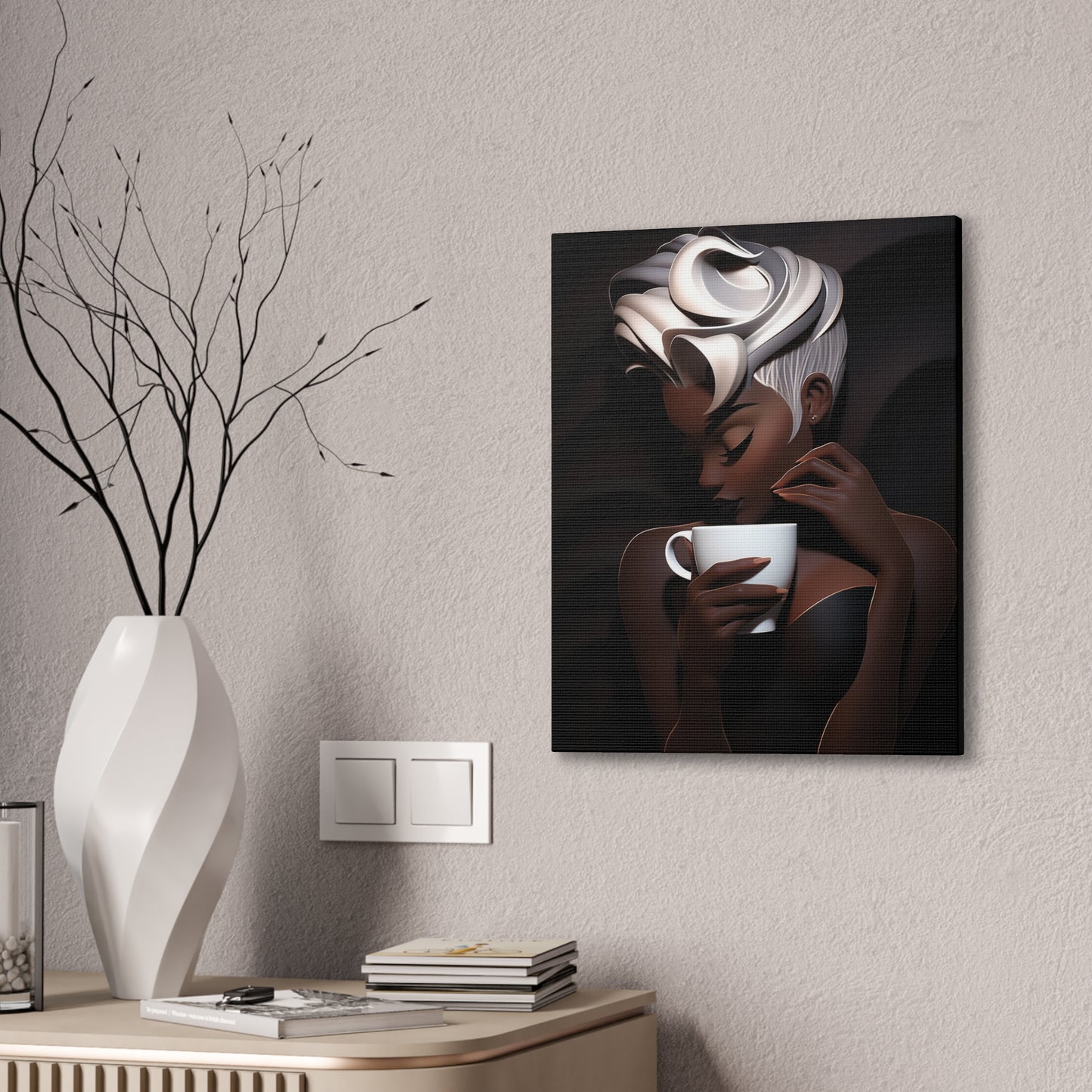 Piccolo Latte - Canvas Stretched, 0.75"