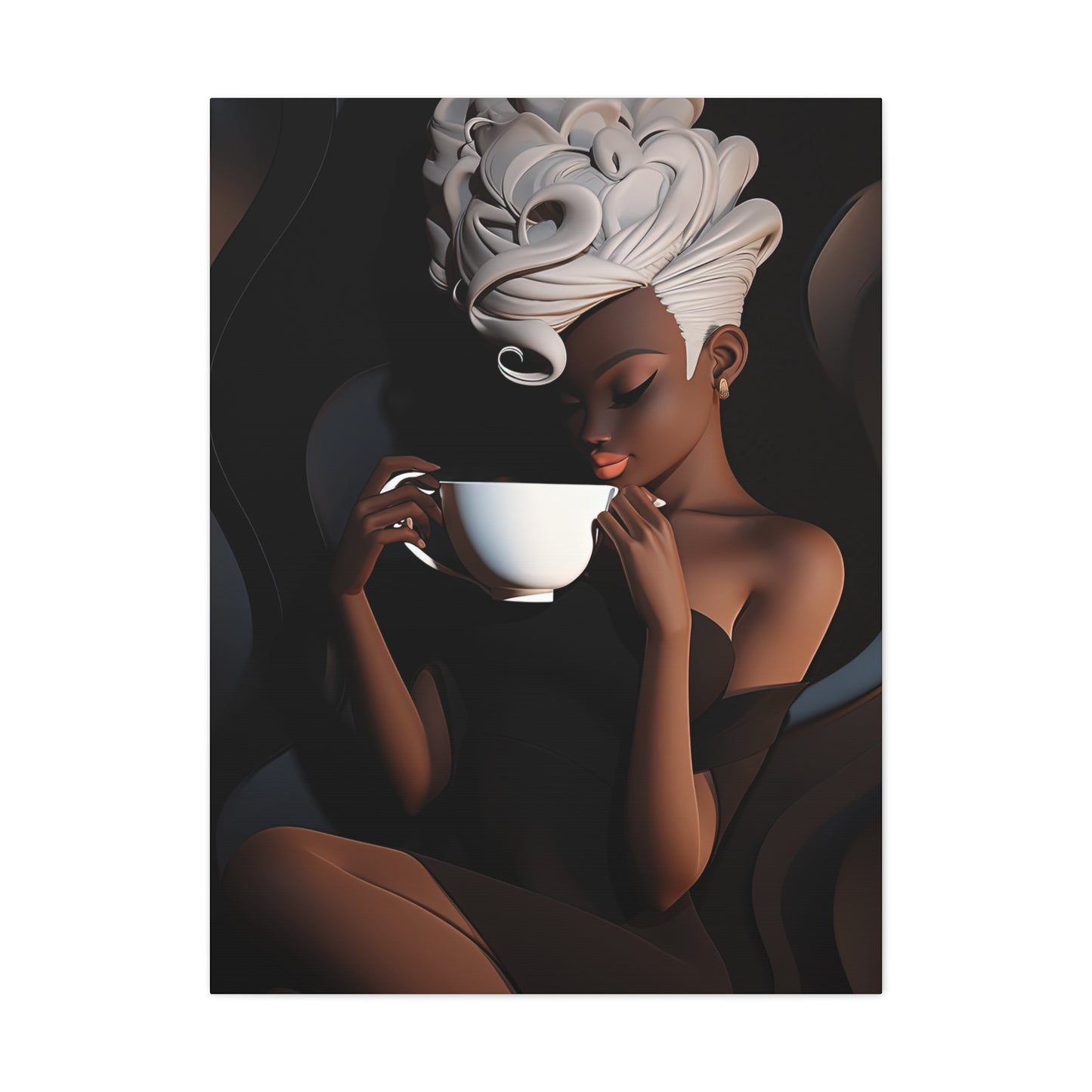 Iced Mocha Canvas Gallery Wraps