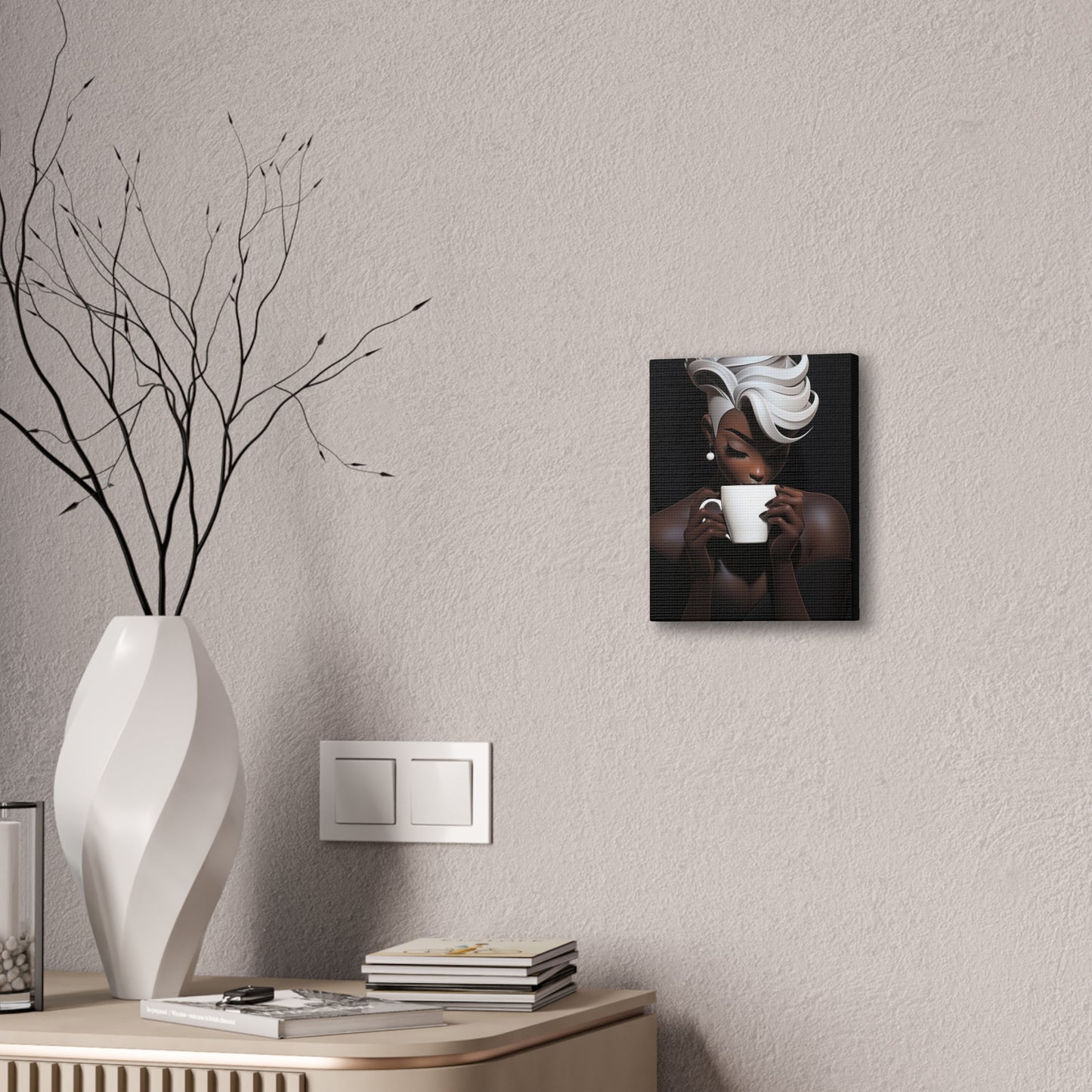 Cafe Macchiato - Canvas Stretched, 0.75"