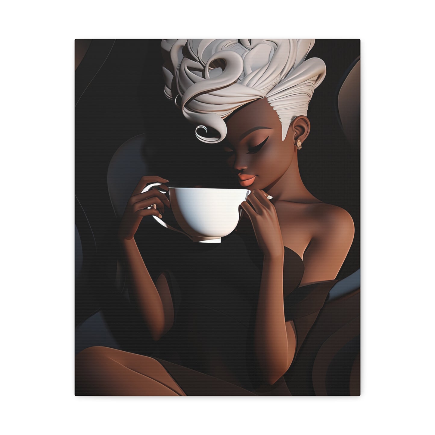 Iced Mocha Canvas Gallery Wraps