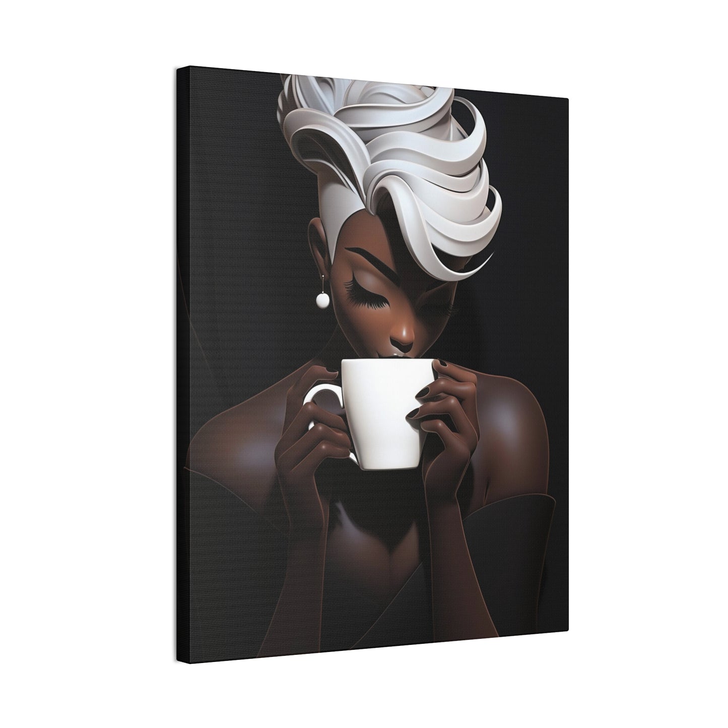 Cafe Macchiato - Canvas Stretched, 0.75"