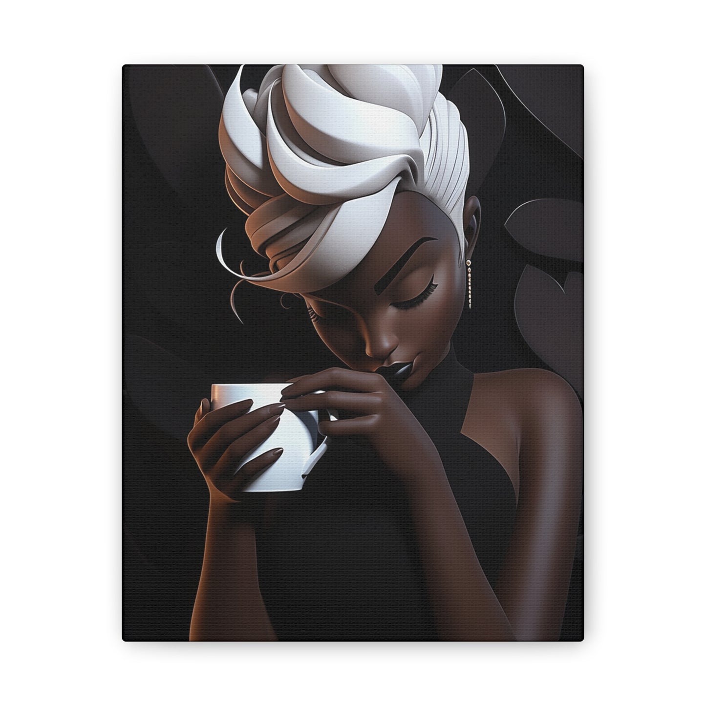 Caffé Mochachino Canvas Stretched, 0.75"