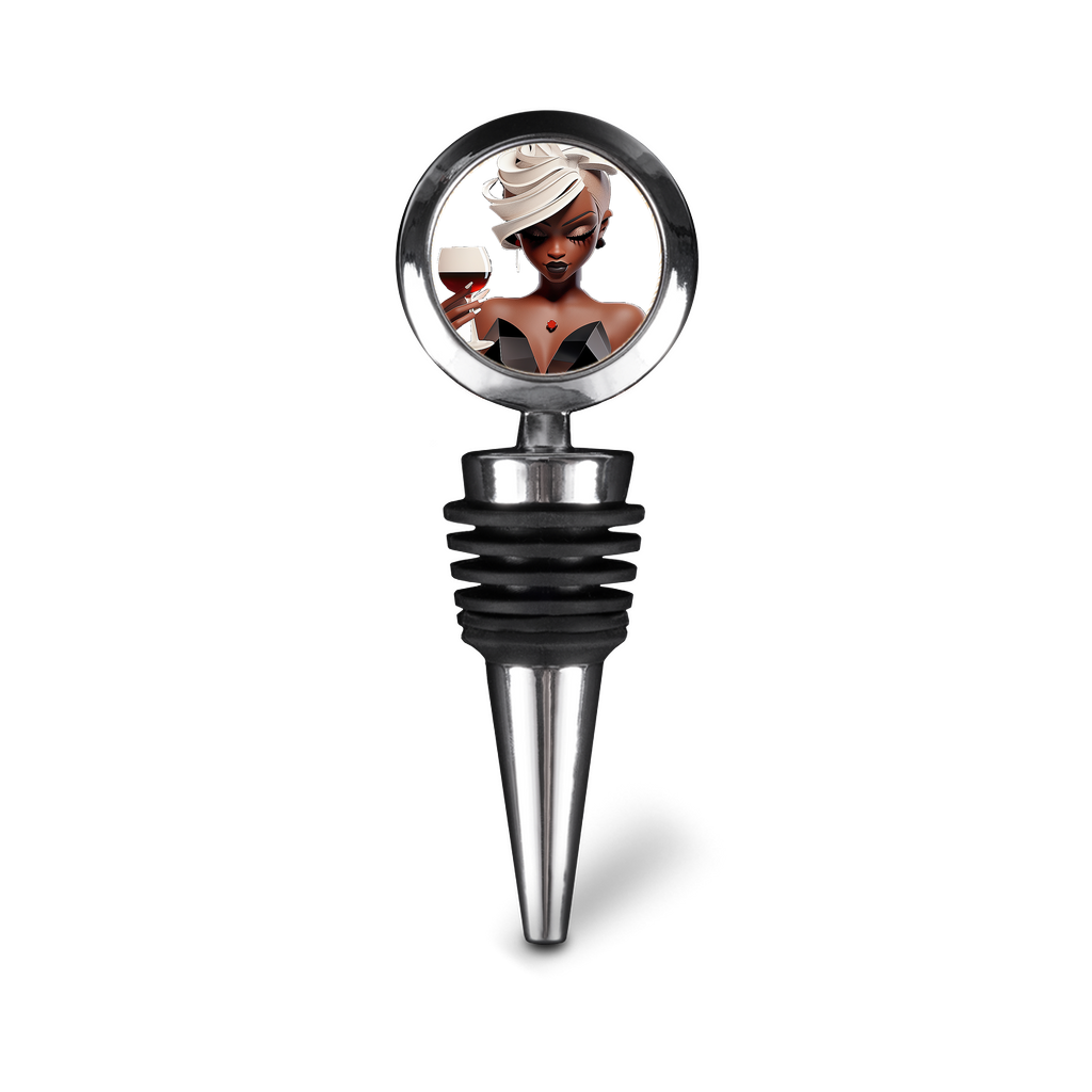 Wine Gurlz - Ms. Shiraz - Bottle Stoppers